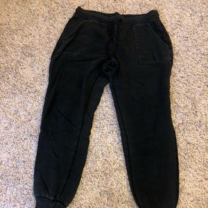 Black joggers